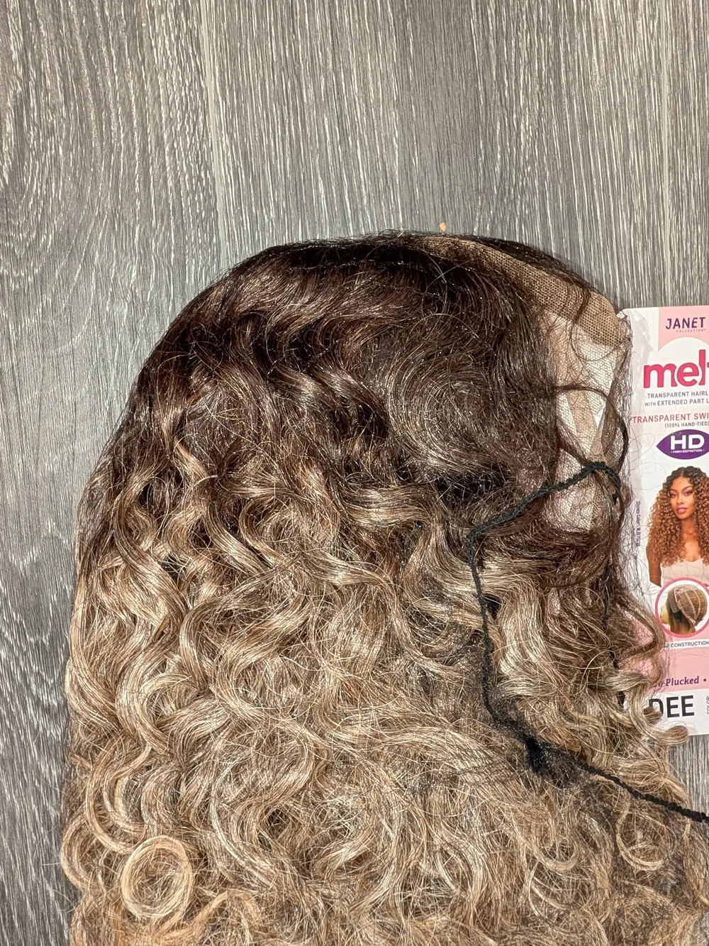 HD Melt Extended Part DEE Lace Front Wig